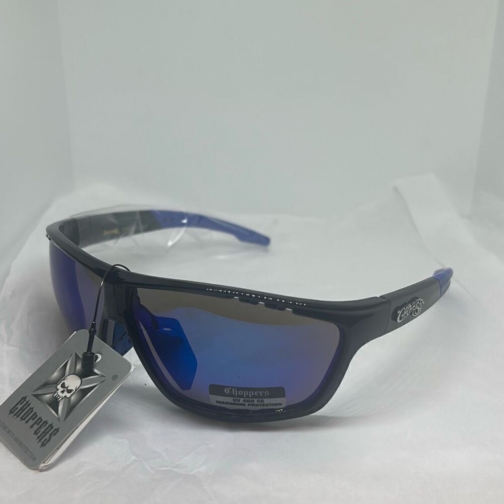 Choppers CP6768 Biker Sunglasses – UV400 Protection | Wrap Oval Design